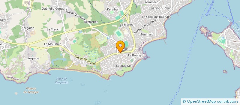 localisation de l'entreprise AP MEN'S  LARMOR-PLAGE