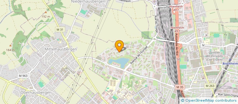 localisation de l'entreprise AP MULHOUSE  SCHILTIGHEIM