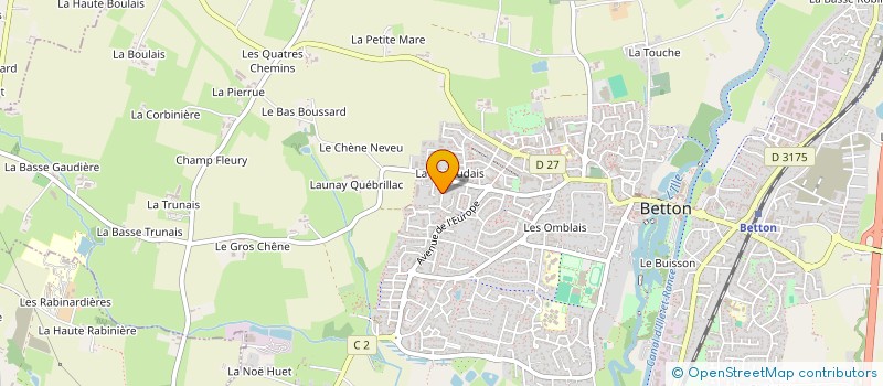 localisation de l'entreprise AP.NG  BETTON