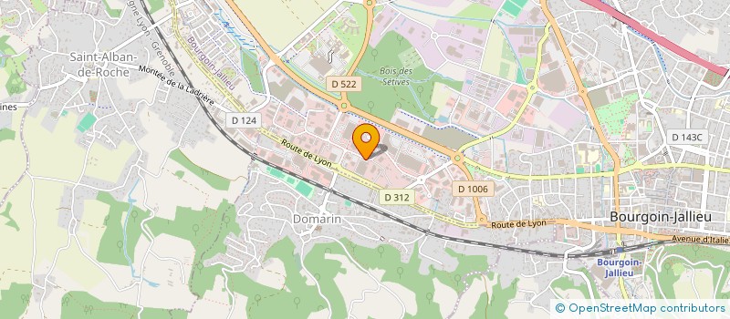 localisation de l'entreprise AP NOVA à BOURGOIN-JALLIEU