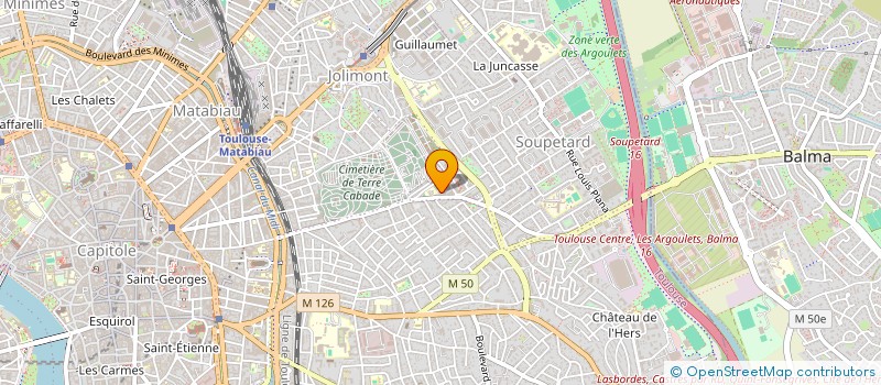 localisation de l'entreprise AP.OCCITANIE 31  TOULOUSE