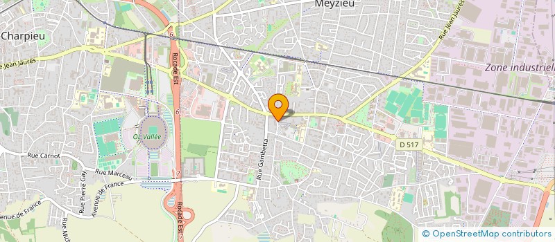 localisation de l'entreprise AP ONE CONSULTING  MEYZIEU