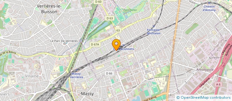 localisation de l'entreprise AP-PAYSAGES à ANTONY