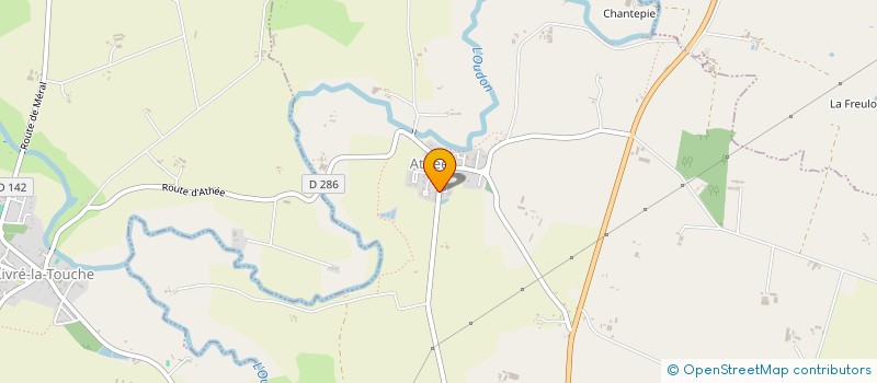 localisation de l'entreprise AP PEINTRE DECORATEUR  DENAZE