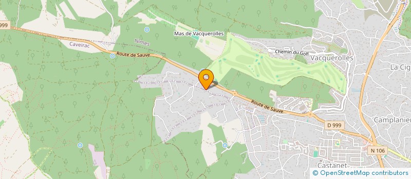 localisation de l'entreprise AP PEINTURE  NIMES