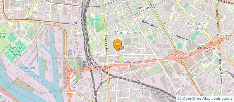 localisation de l'entreprise AP PHENIX  VENISSIEUX