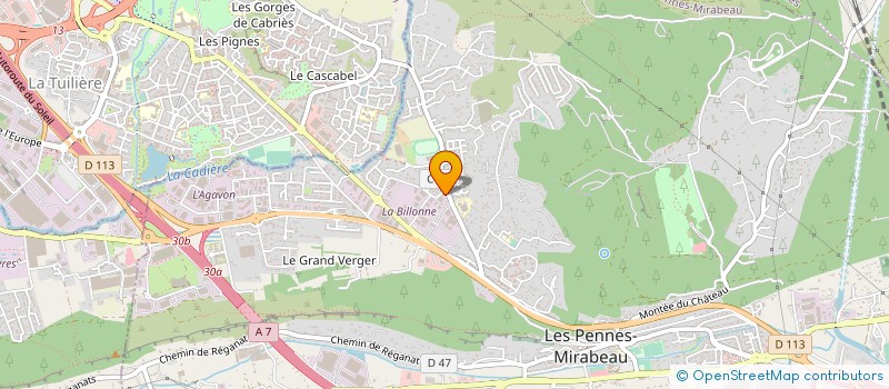 localisation de l'entreprise AP POSE à LES PENNES-MIRABEAU