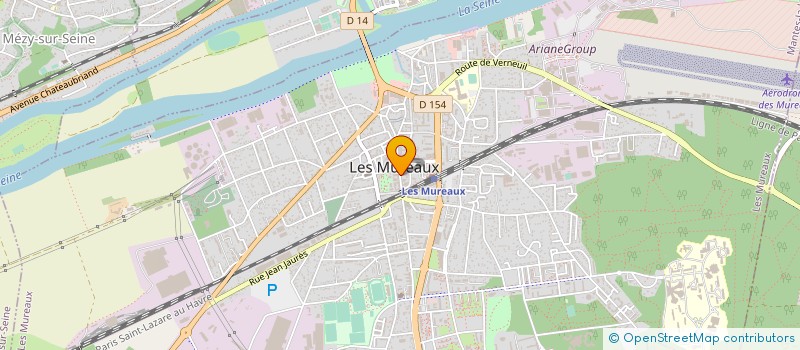localisation de l'entreprise AP PRO à LES MUREAUX
