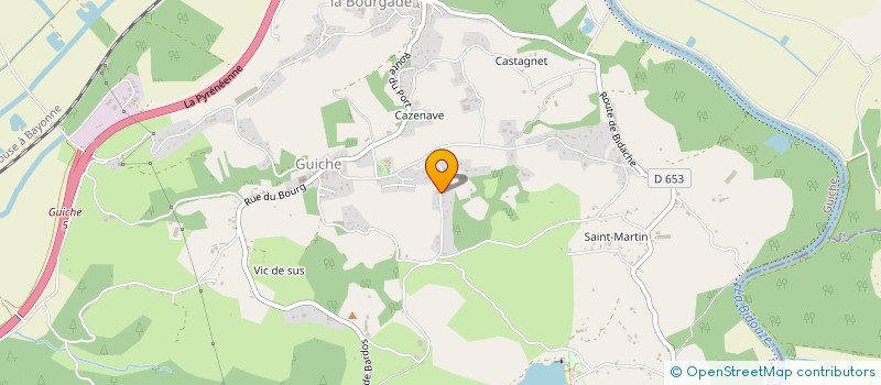 localisation de l'entreprise AP PRO EVENT'S à ANGLET