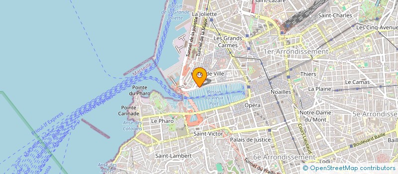 localisation de l'entreprise AP-PRODUCTIONS à MARSEILLE