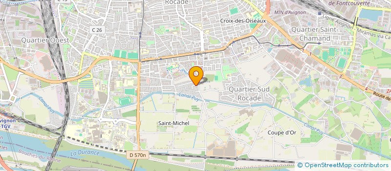 localisation de l'entreprise AP REAGENCEMENT  AVIGNON