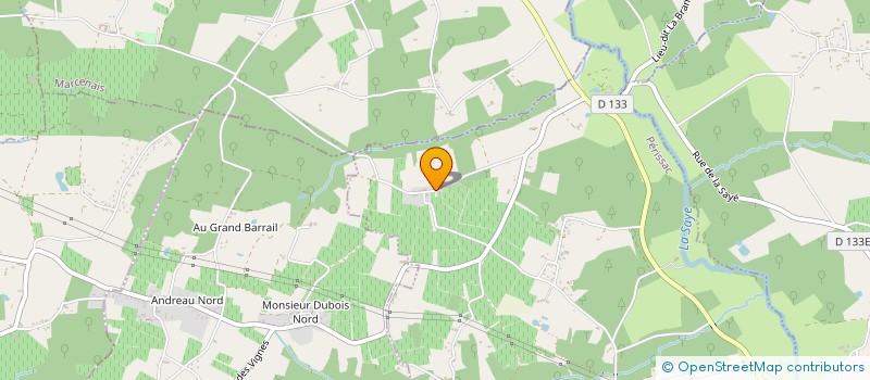 localisation de l'entreprise AP RENO  PERISSAC