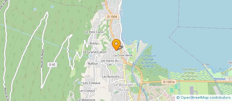 localisation de l'entreprise AP RENOV 73  LE BOURGET-DU-LAC