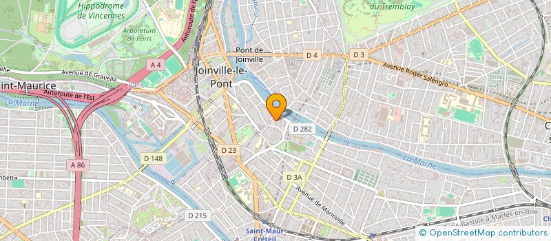 localisation de l'entreprise AP RENOVATION à SAINT-MAUR-DES-FOSSES