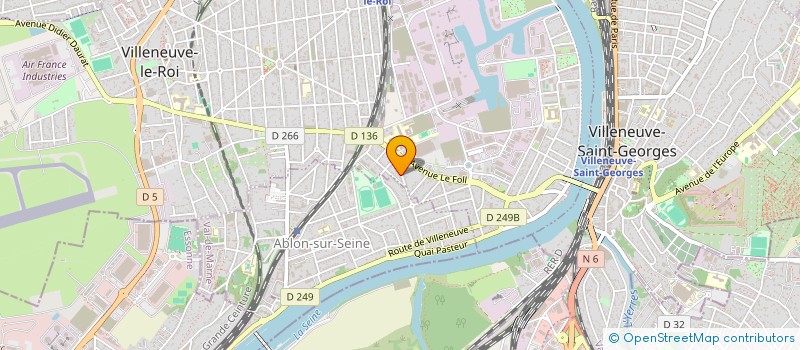 localisation de l'entreprise AP RENT  VILLENEUVE-LE-ROI