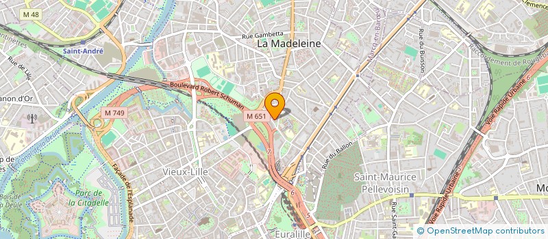 localisation de l'entreprise AP RESIDENTIEL à LA MADELEINE