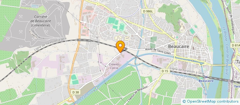 localisation de l'entreprise AP SERVICE RAPIDE A DOMICILE à BEAUCAIRE