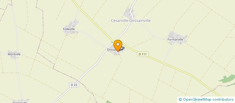 localisation de l'entreprise AP SERVICES  CESARVILLE-DOSSAINVILLE