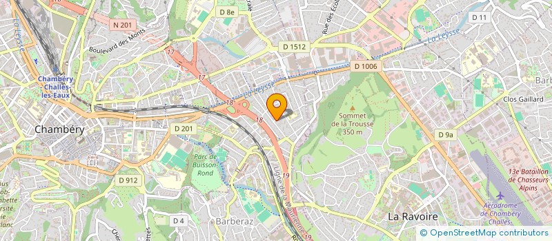 localisation de l'entreprise AP SOLUTION  BARBERAZ