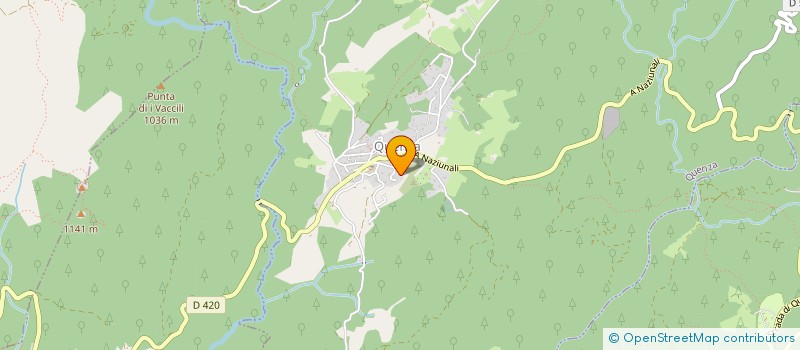 localisation de l'entreprise AP TAXI TRANSPORT  QUENZA