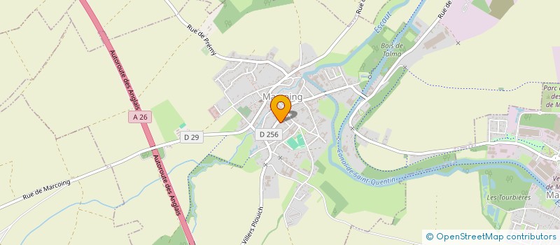 localisation de l'entreprise AP TD  MARCOING