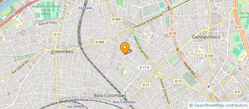 localisation de l'entreprise AP-TITUDES à BOIS COLOMBES