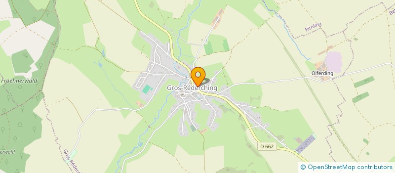 localisation de l'entreprise AP TOITURES à GROS-REDERCHING