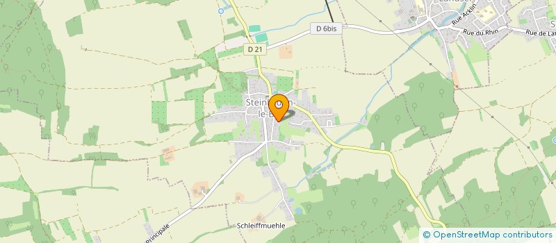 localisation de l'entreprise AP-TOPO à STEINBRUNN-LE-BAS