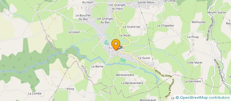 localisation de l'entreprise AP TRADE VISION  AVEIZIEUX