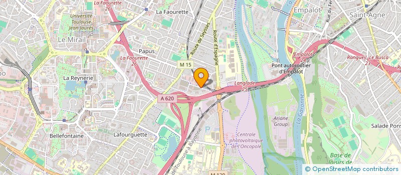 localisation de l'entreprise AP TRANS à TOULOUSE