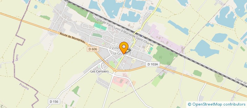 localisation de l'entreprise AP TRANS-IMPORT  VILLEBLEVIN