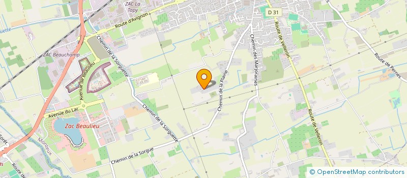 localisation de l'entreprise AP TRANSPORT  MONTEUX