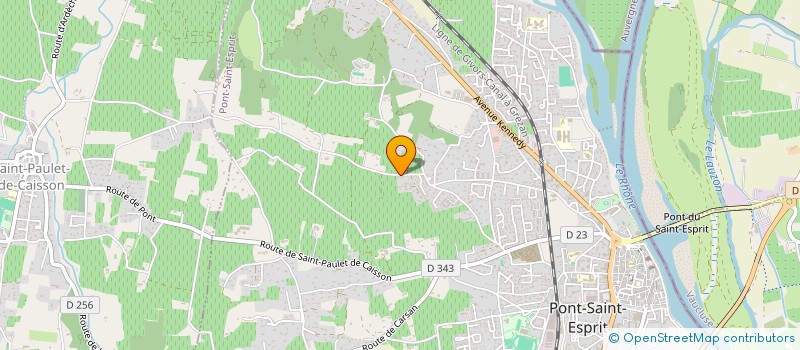 localisation de l'entreprise AP VAUBAN IMMOBILIER  PONT-SAINT-ESPRIT