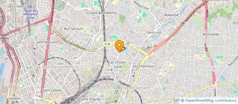 localisation de l'entreprise AP VIANDES à MARSEILLE