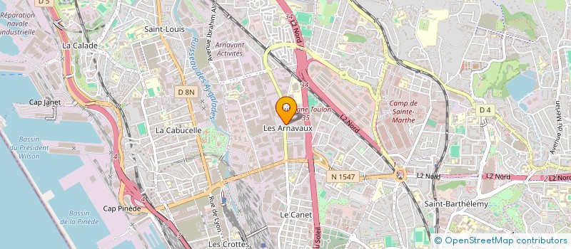localisation de l'entreprise AP2 à MARSEILLE