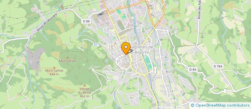 localisation de l'entreprise AP2  BAGNERES-DE-BIGORRE