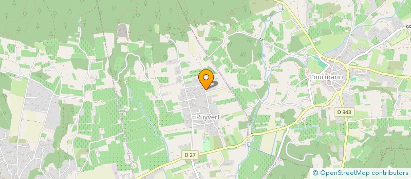 localisation de l'entreprise AP2A  PUYVERT