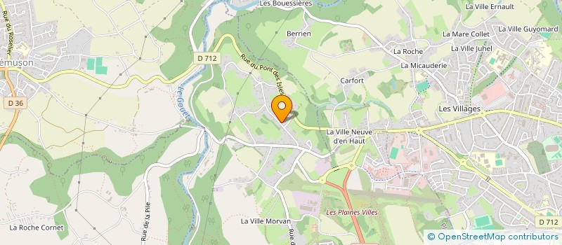 localisation de l'entreprise AP2A  PLOUFRAGAN