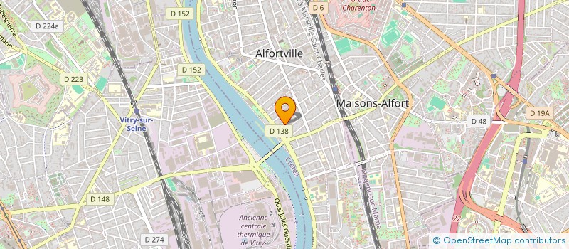 localisation de l'entreprise AP2D CONSEIL à ALFORTVILLE