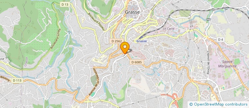 localisation de l'entreprise AP2F SPORTS à GRASSE