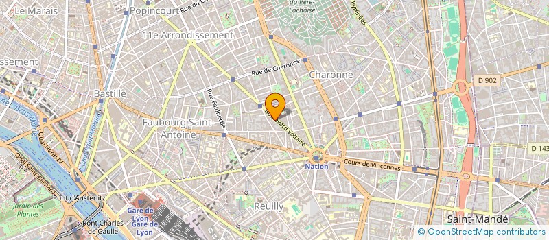 localisation de l'entreprise AP2L TRANSPORTS  PARIS