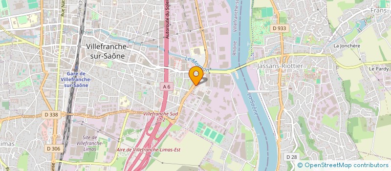 localisation de l'entreprise AP2N  VILLEFRANCHE-SUR-SAONE