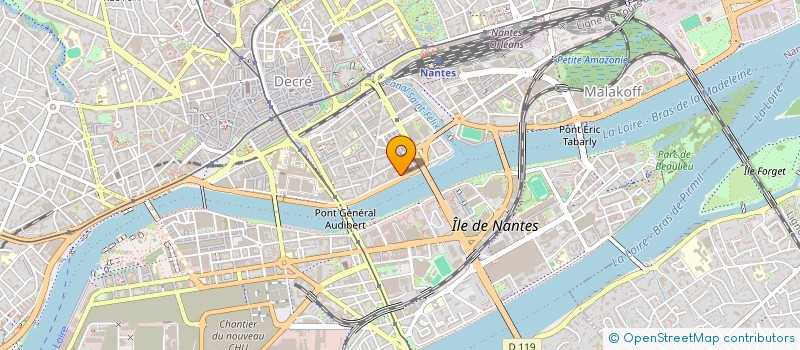 localisation de l'entreprise AP32  NANTES