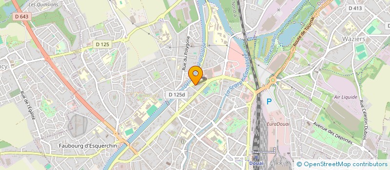 localisation de l'entreprise APA 3 à DOUAI