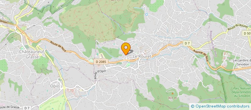 localisation de l'entreprise APA AVENIR PATRIMOINE ET ASSURANCE  LE ROURET