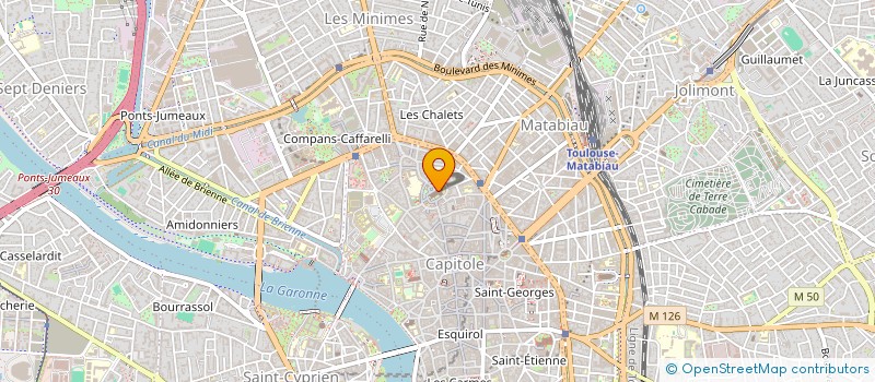 localisation de l'entreprise APA DANSE à TOULOUSE