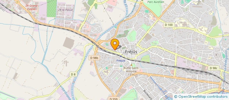 localisation de l'entreprise APA INTERNATIONAL à FREJUS