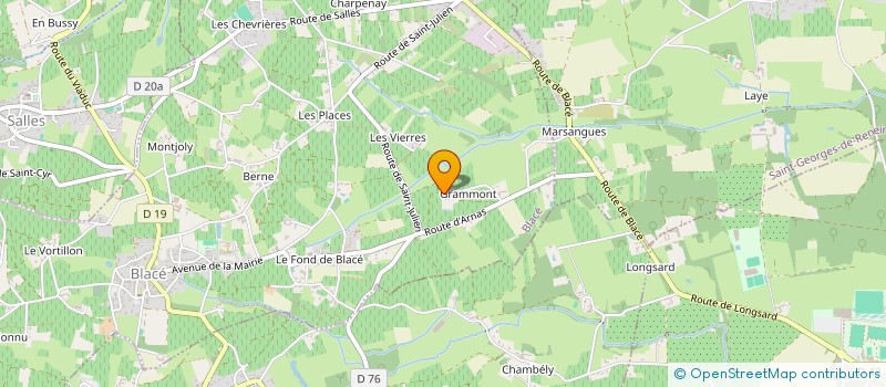 localisation de l'entreprise APA'R ETRE  BLACE