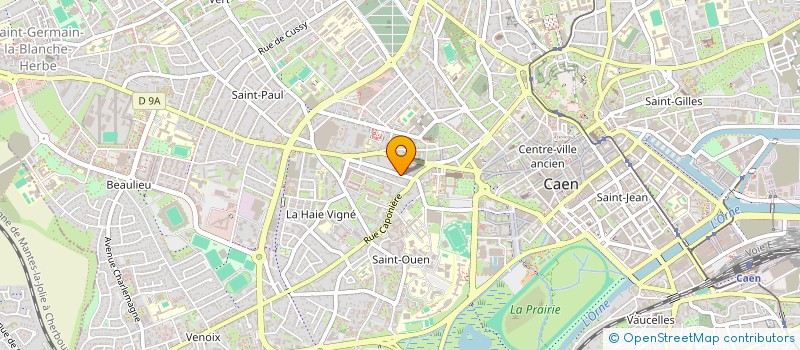 localisation de l'entreprise APA SASU à CAEN