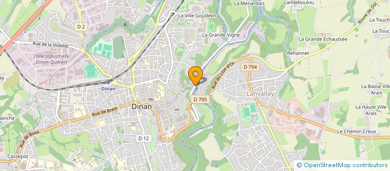 localisation de l'entreprise APAA à DINAN